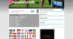 Desktop Screenshot of coupedumonde.net